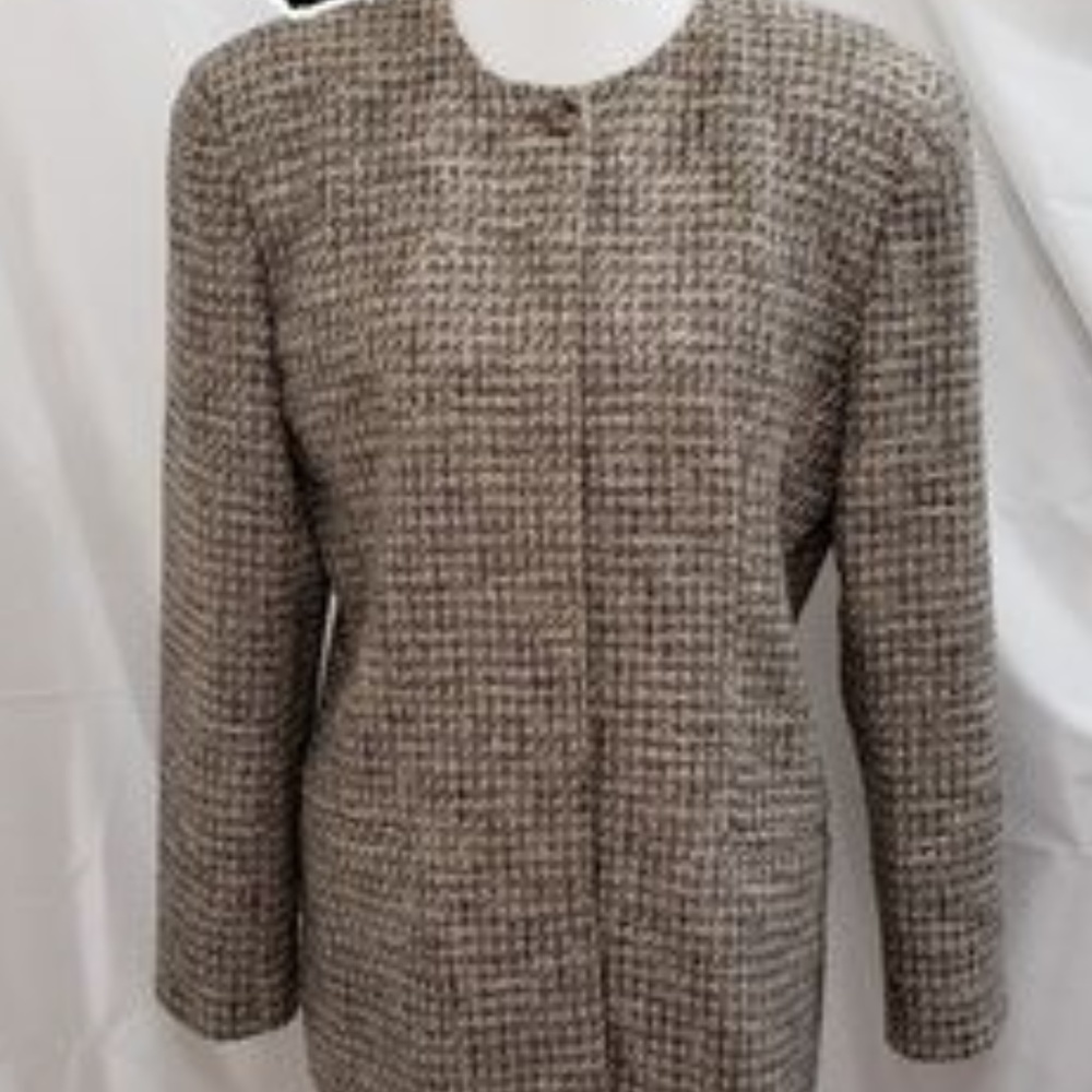 🚫FINAL PRICE 🚫Vintage Liz Claiborne🔸️Wool coat Sz 12